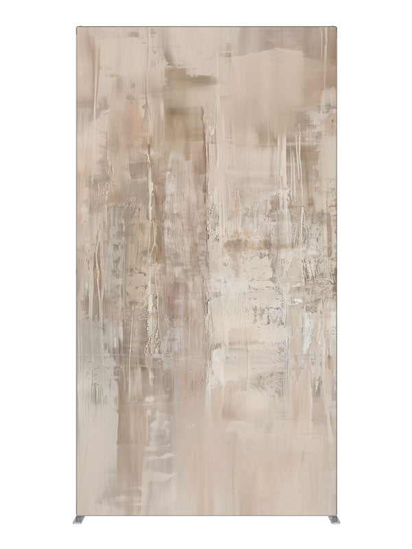 Textured Ivory Elegance, photography backdrop panel for Denny StudioEdge silicone edge frame, 4 ft
