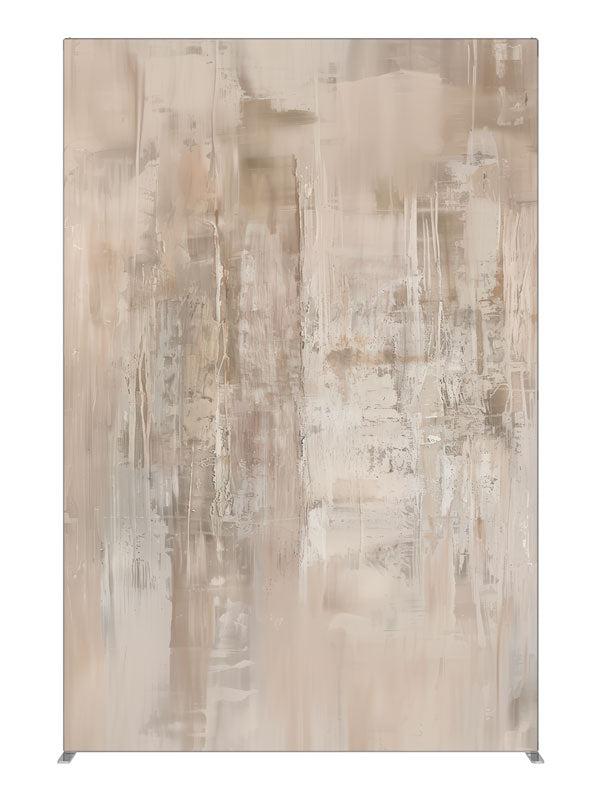 Textured Ivory Elegance, photography backdrop panel for Denny StudioEdge silicone edge frame, 5 ft