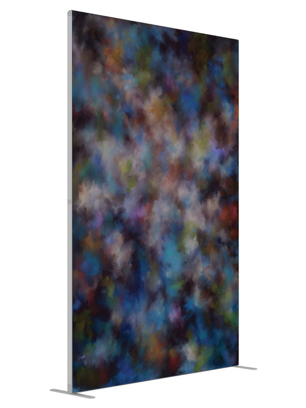 The Force shown at an angled view, photography backdrop panel for Denny StudioEdge silicone edge frame, 5 ft