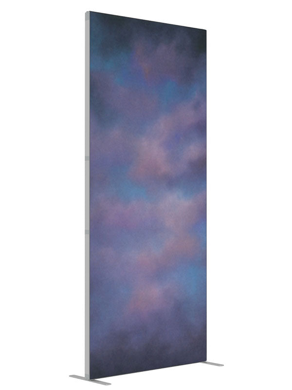 Tranquil Evening shown at an angled view, photography backdrop panel for Denny StudioEdge silicone edge frame, 3 ft