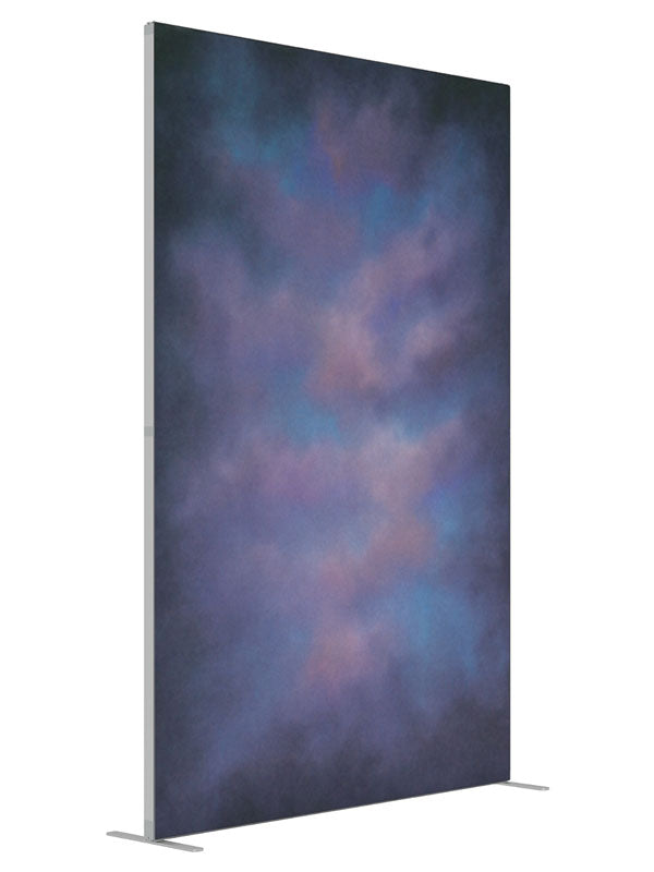 Tranquil Evening shown at an angled view, photography backdrop panel for Denny StudioEdge silicone edge frame, 5 ft