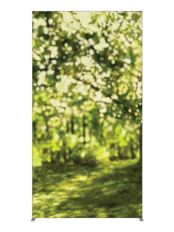 Tree Bokeh Green Bokeh, photography backdrop panel for Denny StudioEdge silicone edge frame, 4 ft