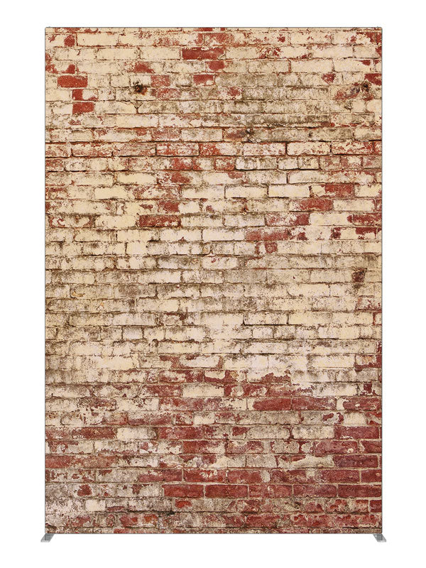Tribeca Red Brick, photography backdrop panel for Denny StudioEdge silicone edge frame, 5 ft