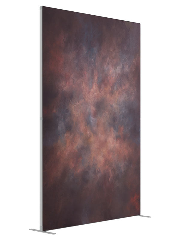 Umbrage shown at an angled view, photography backdrop panel for Denny StudioEdge silicone edge frame, 5 ft
