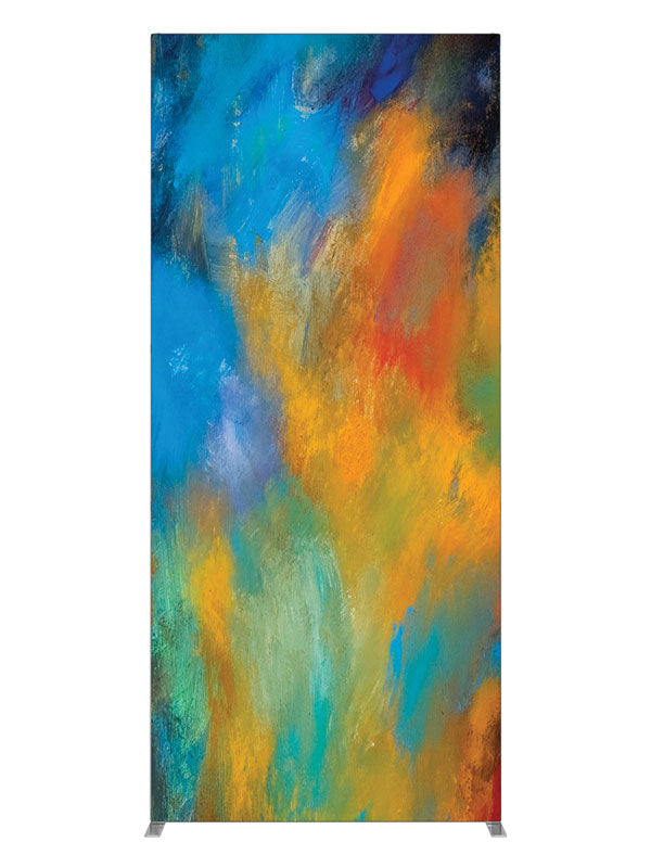 Up In Smoke Soft Abstract, photography backdrop panel for Denny StudioEdge silicone edge frame, 3 ft