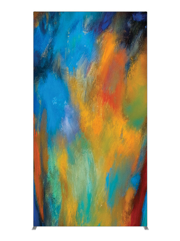 Up In Smoke Soft Abstract, photography backdrop panel for Denny StudioEdge silicone edge frame, 4 ft