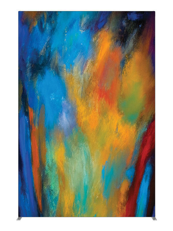 Up In Smoke Soft Abstract, photography backdrop panel for Denny StudioEdge silicone edge frame, 5 ft