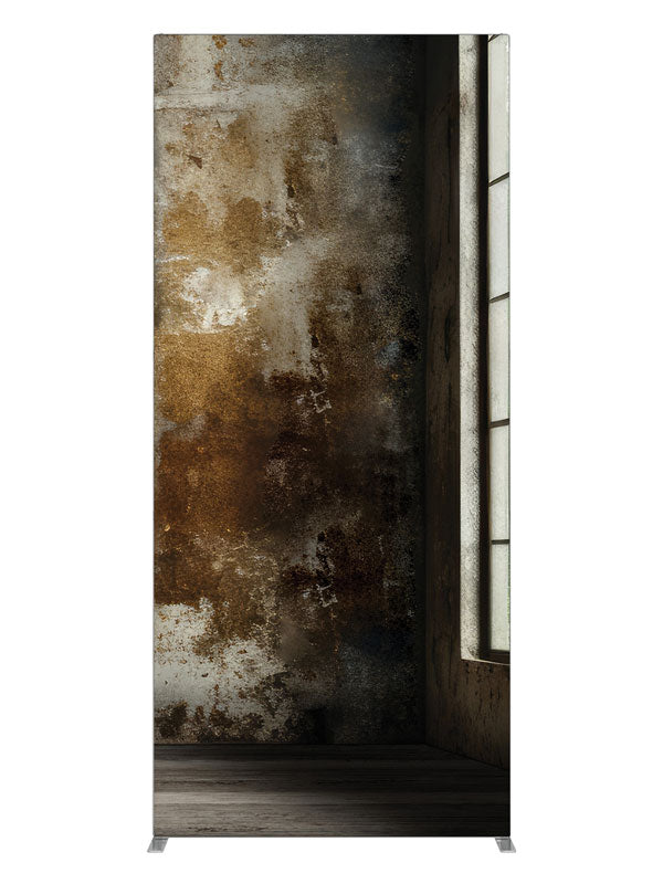 Urban Decay Industrial Loft Window, photography backdrop panel for Denny StudioEdge silicone edge frame, 3 ft