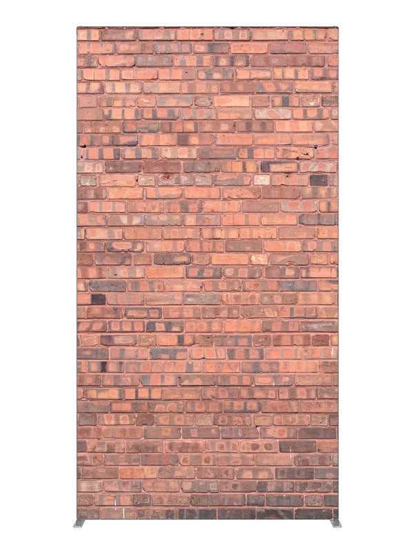Urban red brick wall printed photography backdrop 4ft - Denny StudioEdge SECP-7816