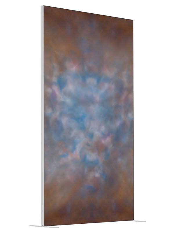 Van Cleave shown at an angled view, photography backdrop panel for Denny StudioEdge silicone edge frame, 4 ft
