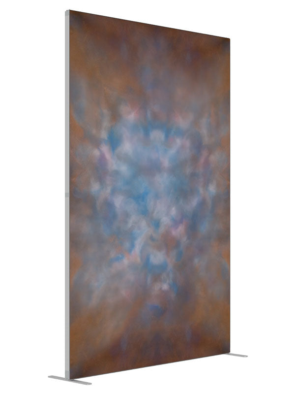 Van Cleave shown at an angled view, photography backdrop panel for Denny StudioEdge silicone edge frame, 5 ft