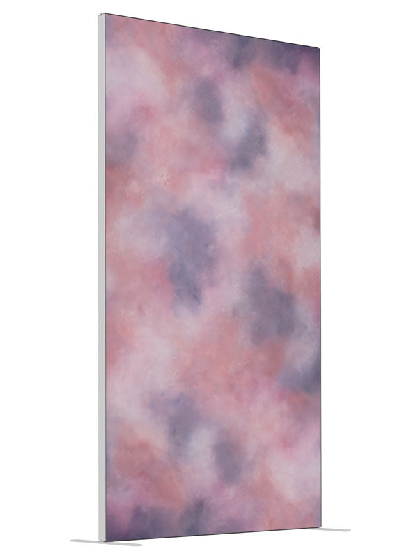 Van Dugan shown at an angled view, photography backdrop panel for Denny StudioEdge silicone edge frame, 4 ft