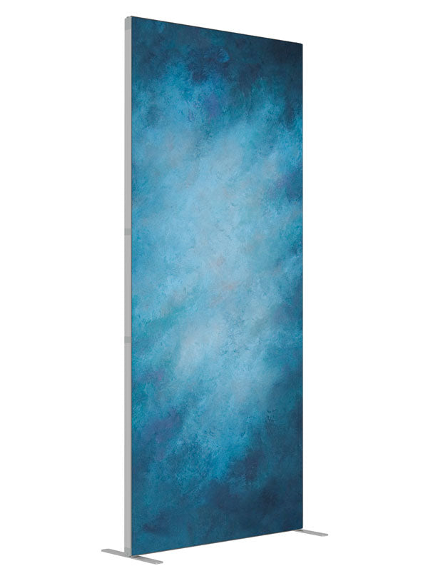 Van Teale shown at an angled view, photography backdrop panel for Denny StudioEdge silicone edge frame, 3 ft