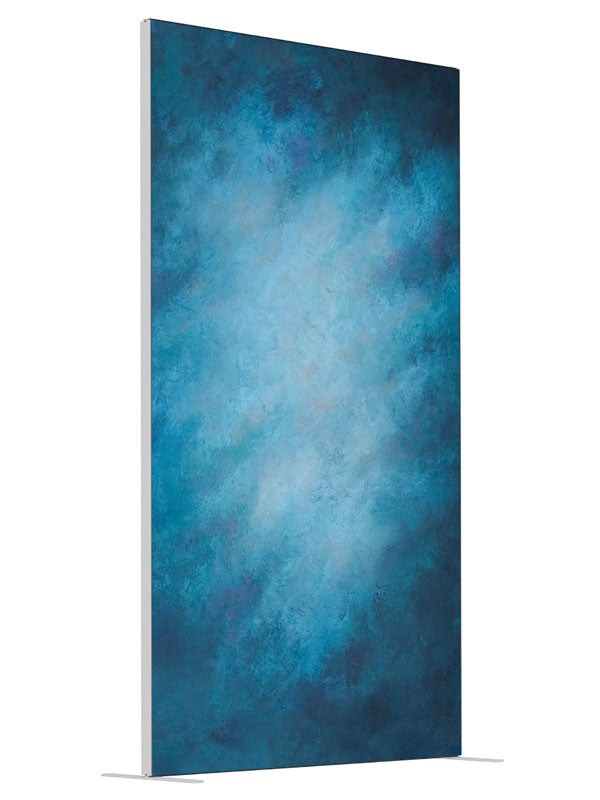 Van Teale shown at an angled view, photography backdrop panel for Denny StudioEdge silicone edge frame, 4 ft