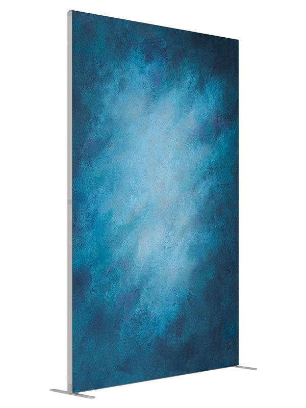 Van Teale shown at an angled view, photography backdrop panel for Denny StudioEdge silicone edge frame, 5 ft