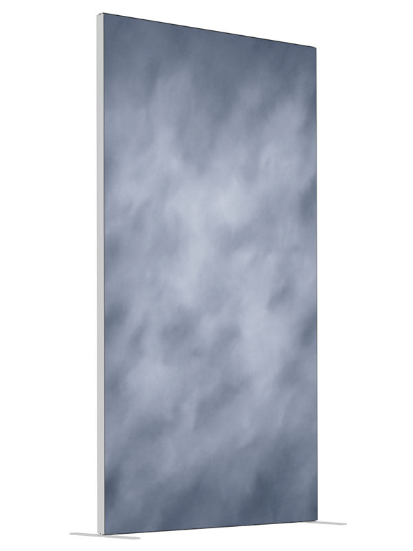Vapor shown at an angled view, photography backdrop panel for Denny StudioEdge silicone edge frame, 4 ft