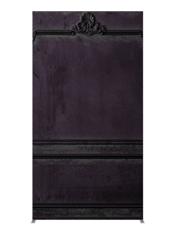 Victorian Paneled Wall Violet, photography backdrop panel for Denny StudioEdge silicone edge frame, 4 ft