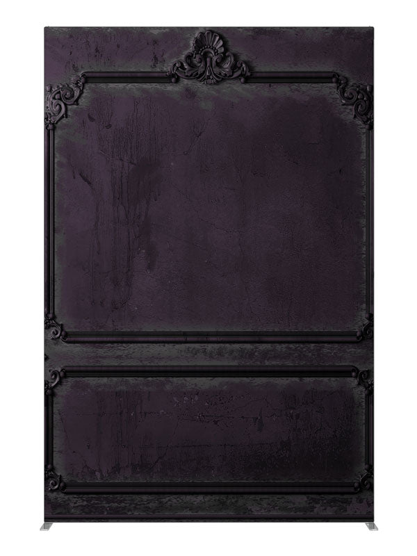 Victorian Paneled Wall Violet, photography backdrop panel for Denny StudioEdge silicone edge frame, 5 ft