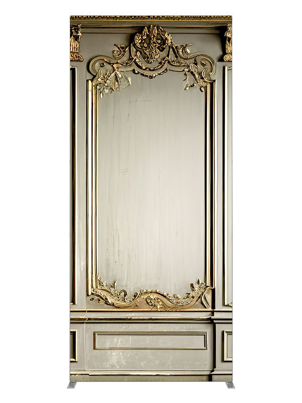 Vintage Baroque Wallpaper Panels, photography backdrop panel for Denny StudioEdge silicone edge frame, 3 ft