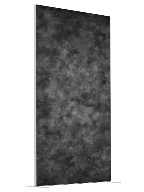 Volcanic shown at an angled view, photography backdrop panel for Denny StudioEdge silicone edge frame, 4 ft