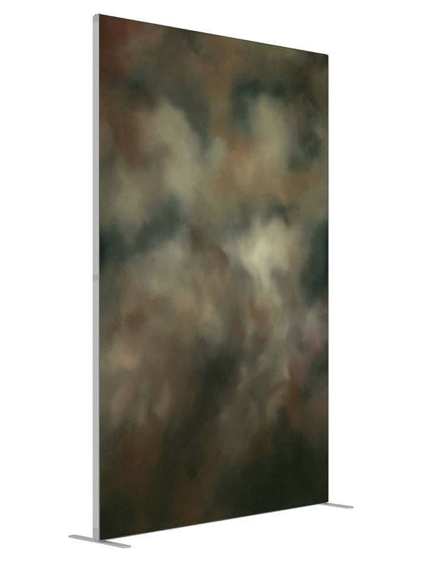 Walden shown at an angled view, photography backdrop panel for Denny StudioEdge silicone edge frame, 5 ft