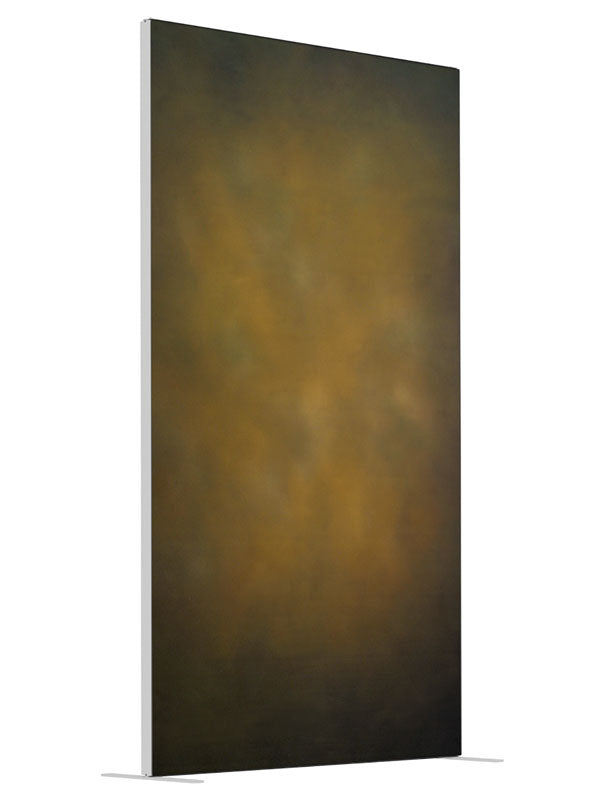 Warm Earth shown at an angled view, photography backdrop panel for Denny StudioEdge silicone edge frame, 4 ft