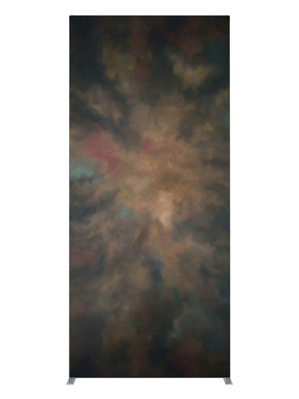 Warm Outburst, photography backdrop panel for Denny StudioEdge silicone edge frame, 3 ft