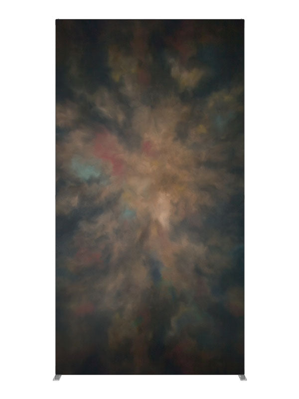 Warm Outburst, photography backdrop panel for Denny StudioEdge silicone edge frame, 4 ft