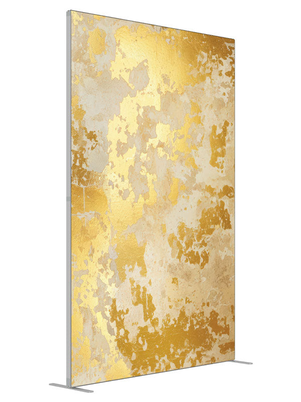 Warm tan gold highlight plaster printed backdrop angled 5ft - Denny StudioEdge SECP-8855