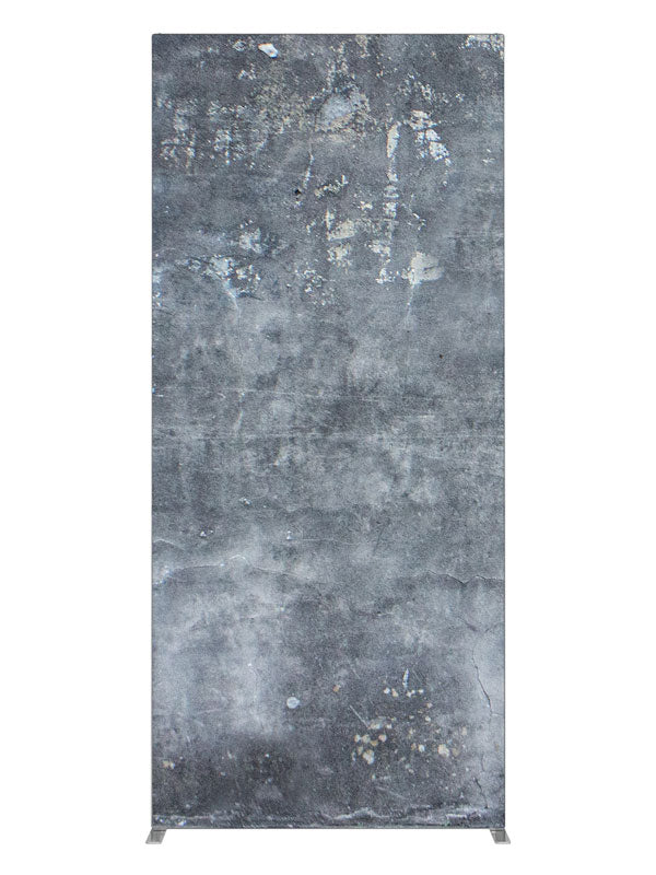 Weathered Cement Wall, photography backdrop panel for Denny StudioEdge silicone edge frame, 3 ft