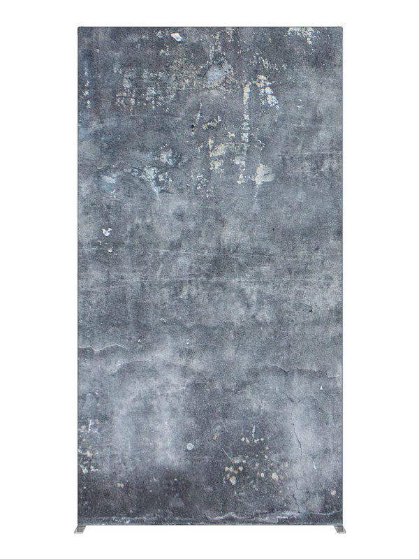 Weathered Cement Wall, photography backdrop panel for Denny StudioEdge silicone edge frame, 4 ft