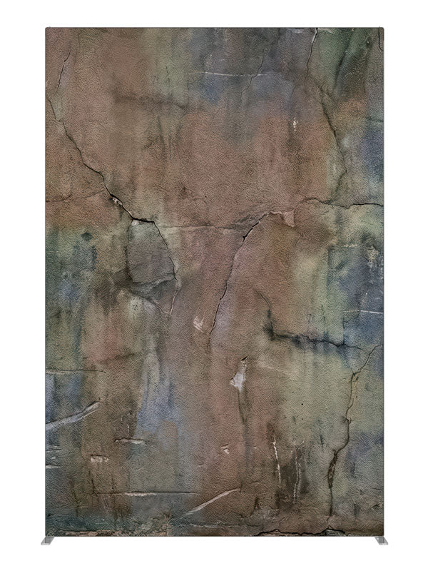 Weathered Earth Tone Plaster Wall, photography backdrop panel for Denny StudioEdge silicone edge frame, 5 ft