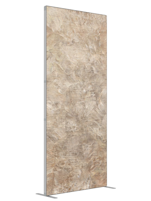 Wheat Texture shown at an angled view, photography backdrop panel for Denny StudioEdge silicone edge frame, 3 ft