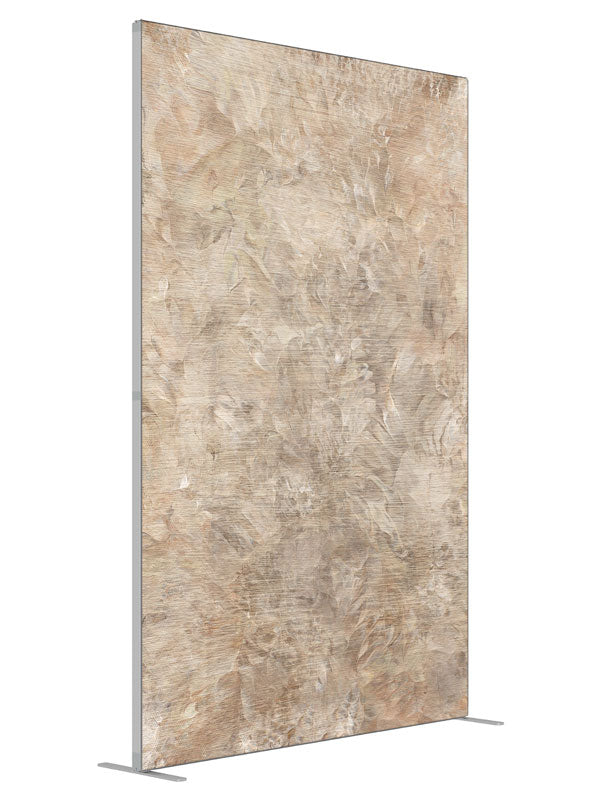 Wheat Texture shown at an angled view, photography backdrop panel for Denny StudioEdge silicone edge frame, 5 ft