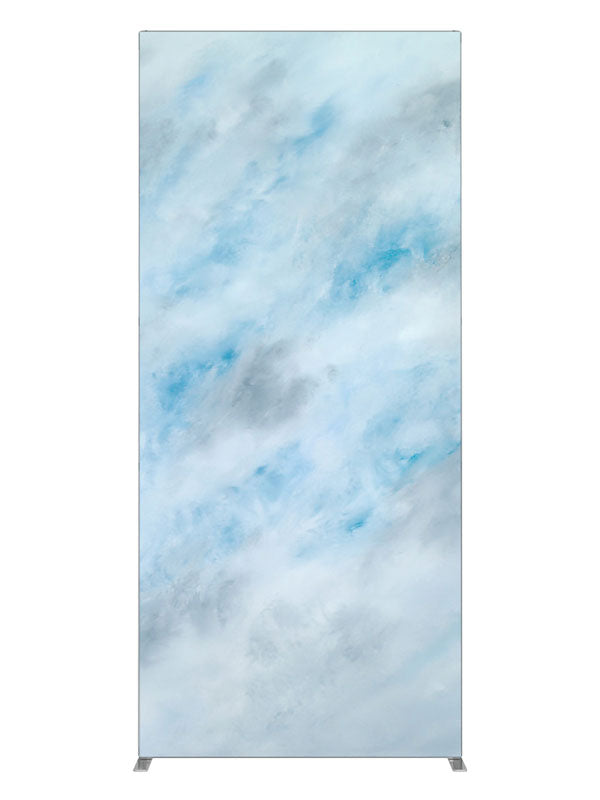 White Clouds, photography backdrop panel for Denny StudioEdge silicone edge frame, 3 ft