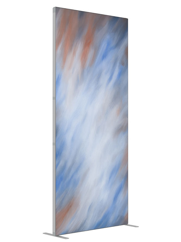Wind Swept shown at an angled view, photography backdrop panel for Denny StudioEdge silicone edge frame, 3 ft