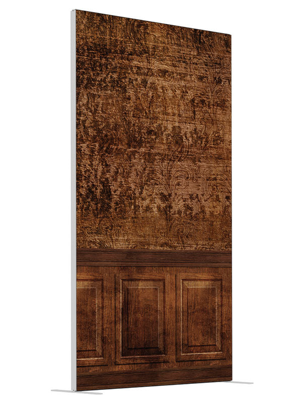 Yesterday shown at an angled view, photography backdrop panel for Denny StudioEdge silicone edge frame, 4 ft