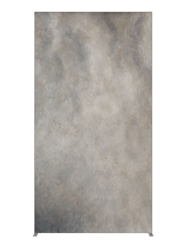Zorba Grey, photography backdrop panel for Denny StudioEdge silicone edge frame, 4 ft