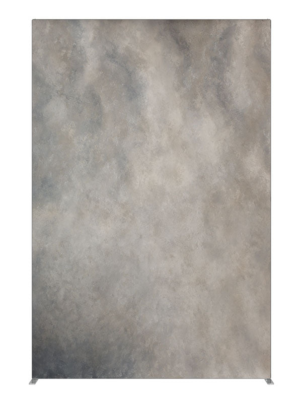 Zorba Grey, photography backdrop panel for Denny StudioEdge silicone edge frame, 5 ft