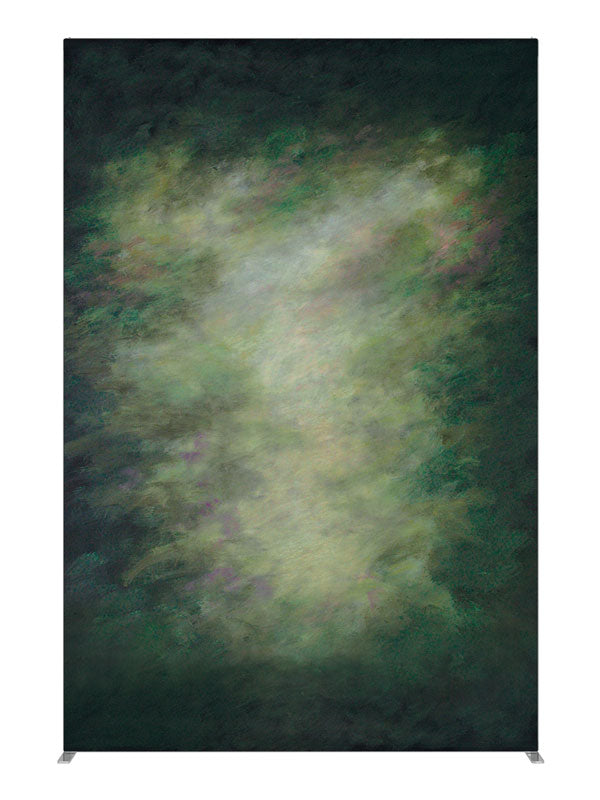 Zuga Green, photography backdrop panel for Denny StudioEdge silicone edge frame, 5 ft