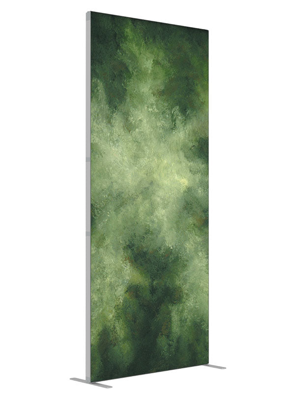 Zuga Pond shown at an angled view, photography backdrop panel for Denny StudioEdge silicone edge frame, 3 ft