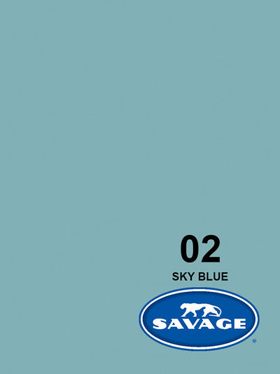 Sky Blue Seamless Paper