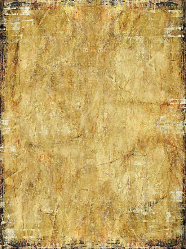 Antique Golden Textured Photography Backdrop - A vintage-inspired photography backdrop featuring distressed golden textures and muted tones, perfect for professional use in a variety of shoots.