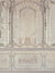 Antique Ornate Wall Photography Backdrop - Antique ornate wall photography backdrop with intricate carvings and soft beige tones, ideal for formal and elegant photoshoots.