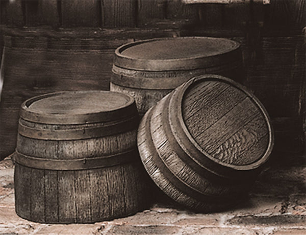 Western Themed Barrel Prop - Denny Mfg