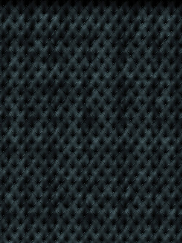 Dark quilted texture with a deep, luxurious pattern, ideal for professional photography and portrait backdrops.