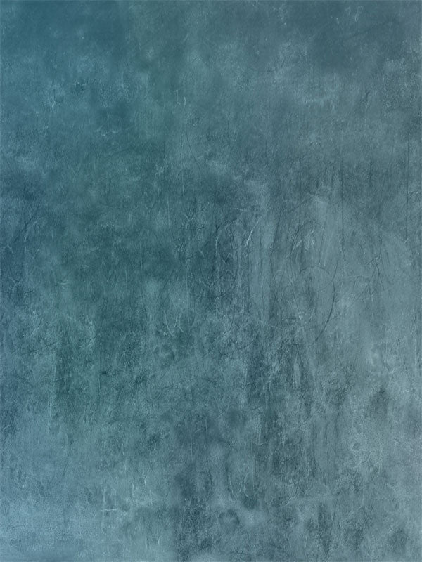 Blue Grunge Texture Photography Backdrop - Blue grunge textured photography backdrop for portrait or product shoots, available in multiple materials and sizes.