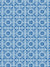 Blue Moroccan Tile Photography Backdrop - Blue Moroccan tile backdrop with intricate geometric patterns, ideal for photography sessions.