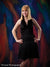 Visually bold backdrop with painterly texture and high contrast color play.