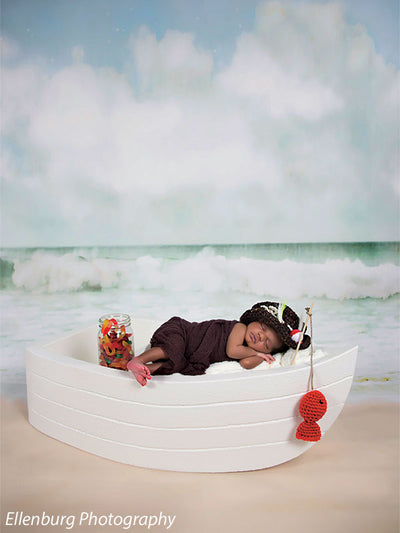 Child Boat & Oar Photography Prop